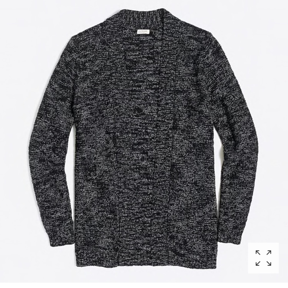 J. Crew open cardigan sweater XS